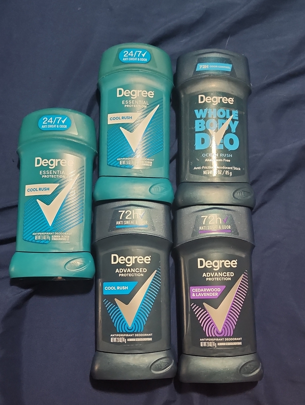 5 degree men deoderants
